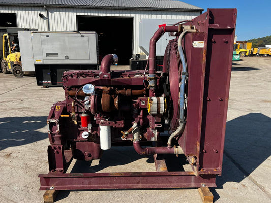 QSM11 Cummins Industrial with Radiator, 375 HP, Year 2014, US EPA Tier 3, Pre Emmisions Engine