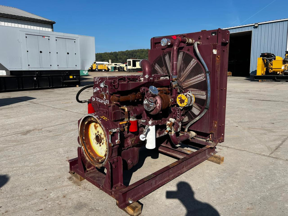 QSM11 Cummins Industrial with Radiator, 375 HP, Year 2014, US EPA Tier 3, Pre Emmisions Engine