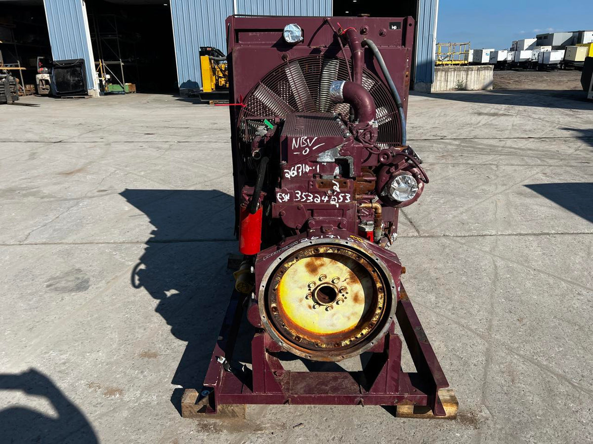 QSM11 Cummins Industrial with Radiator, 375 HP, Year 2014, US EPA Tier 3, Pre Emmisions Engine