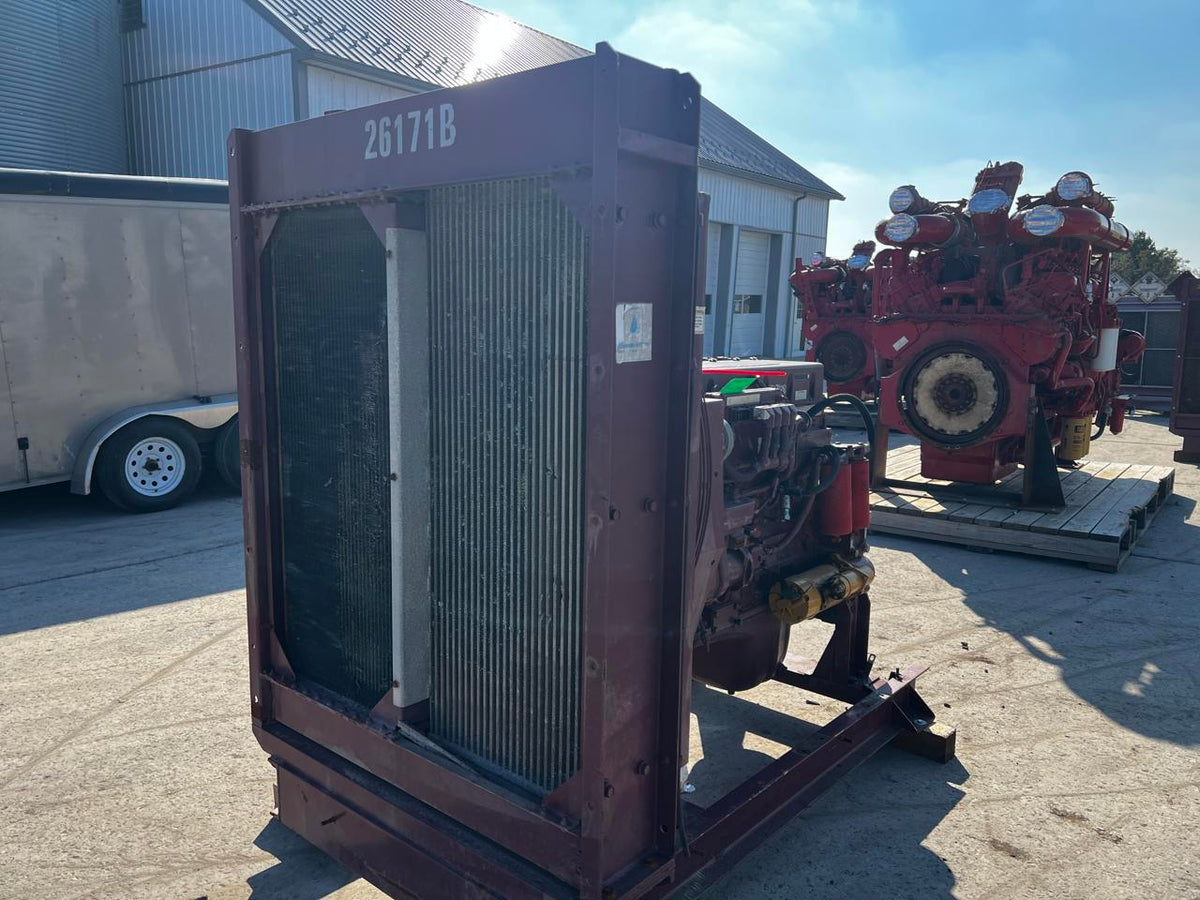 QSM11 Cummins Industrial with Radiator, 375 HP, Year 2014, US EPA Tier 3, Pre Emmisions Engine