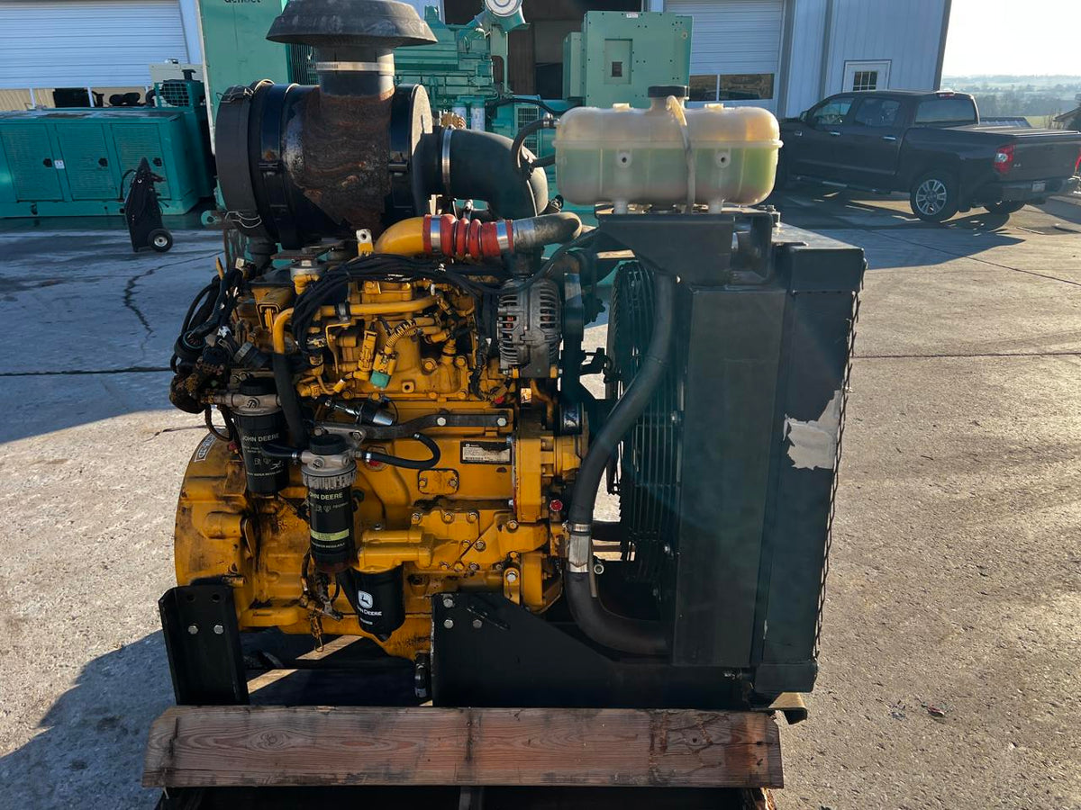 4.5 John Deere Diesel Power Unit with Radiator and Controller.  No exhaust Treatment Needed.   No EGR or DPF