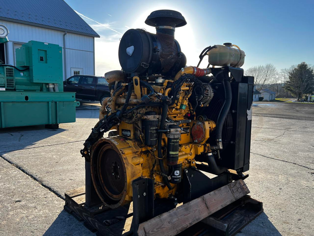 4.5 John Deere Diesel Power Unit with Radiator and Controller.  No exhaust Treatment Needed.   No EGR or DPF