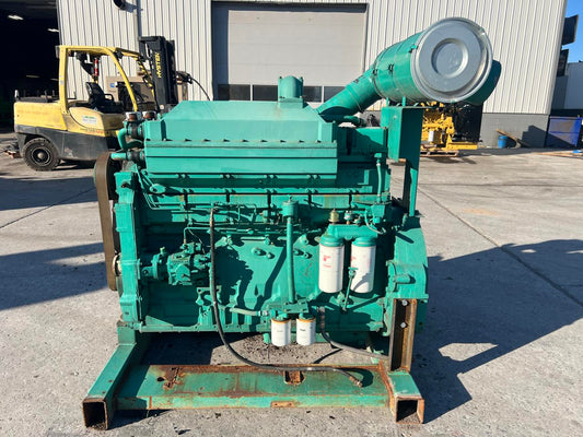 KTA19GS Industrial Generator Engine 750 Hours since new 685 HP @ 1800 RPM DSLP1293