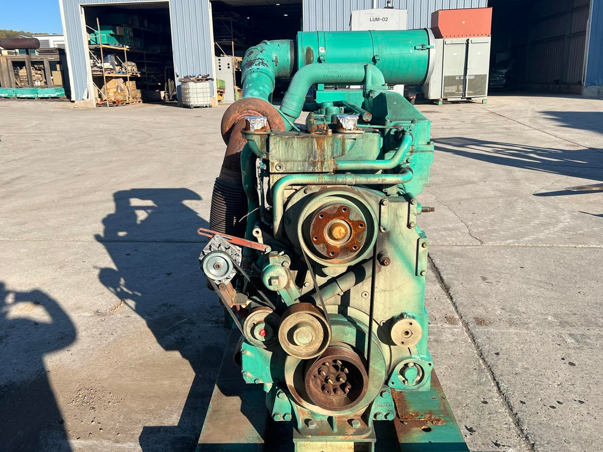 KTA19GS Industrial Generator Engine 750 Hours since new 685 HP @ 1800 RPM DSLP1293