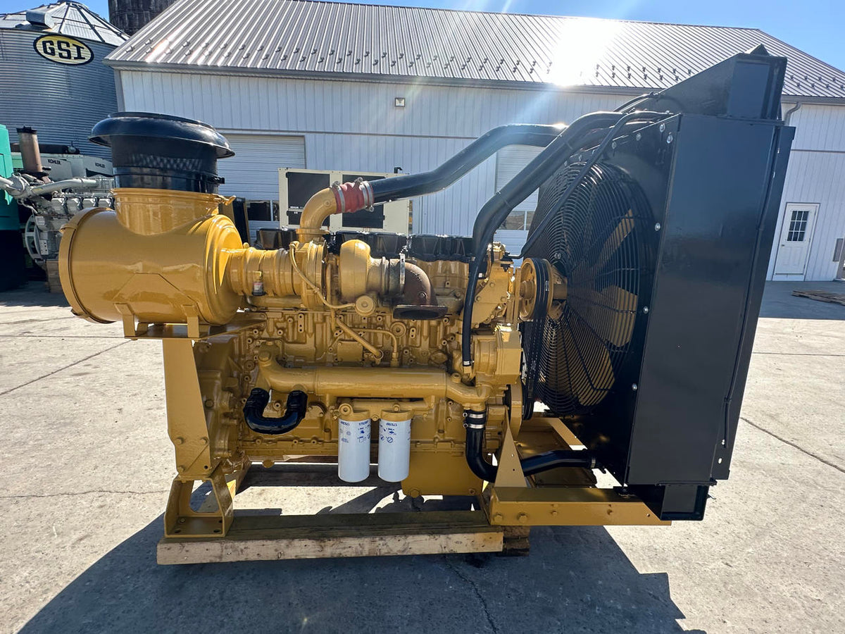 C18 CAT 630 HP Power Unit with Radiator 4 hrs since rebuild US EPA Tier 3 Pre Emissions DSLP1295