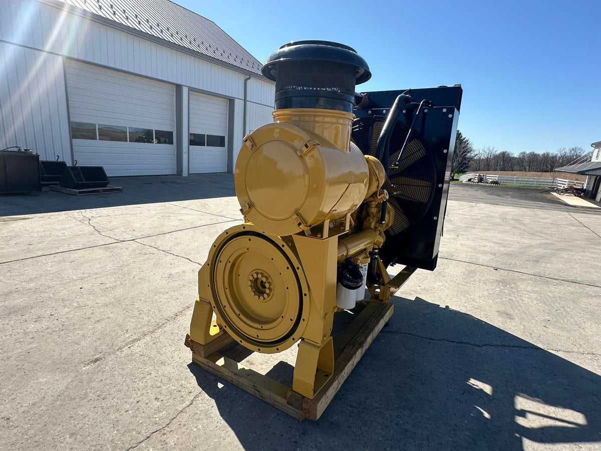 C18 CAT 630 HP Power Unit with Radiator 4 hrs since rebuild US EPA Tier 3 Pre Emissions DSLP1295