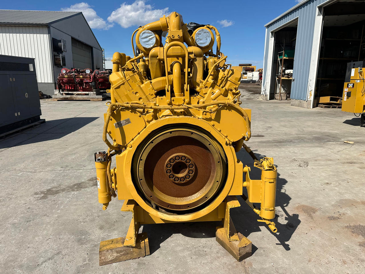 3512B CAT Industrial Engine Take Out of Genset 750 Hours since new DSLP1296