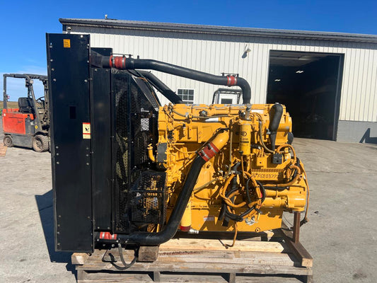C15 CAT Industrial Powerunit with Radiator Year  2011 5030 Hours 600 HP @ 1800 RPM US EPA Tier 3 Pre  Emission Engine DSLP1308