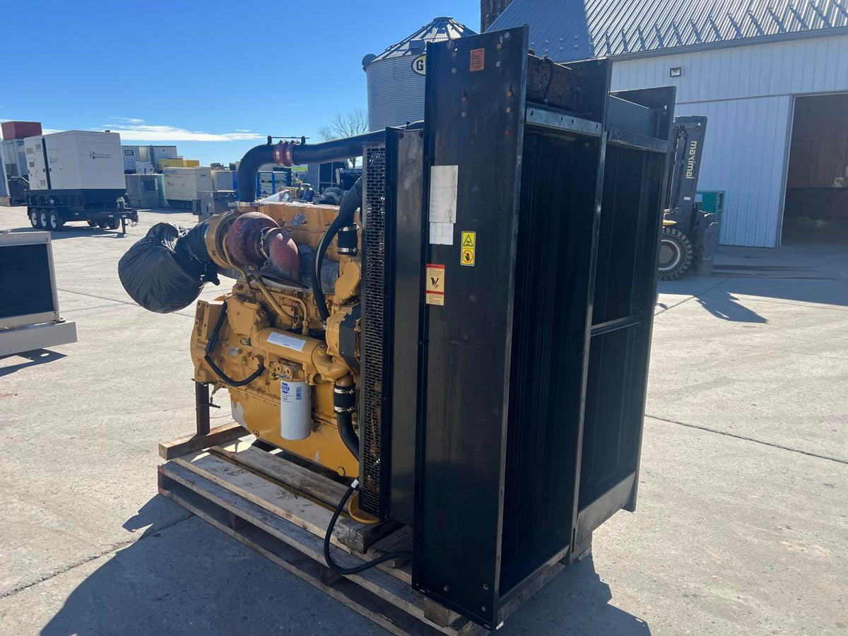 C15 CAT Industrial Powerunit with Radiator Year  2011 5030 Hours 600 HP @ 1800 RPM US EPA Tier 3 Pre  Emission Engine DSLP1308