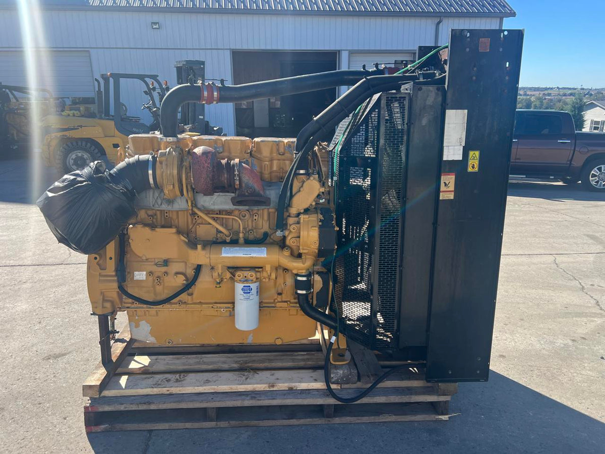 C15 CAT Industrial Powerunit with Radiator Year  2011 5030 Hours 600 HP @ 1800 RPM US EPA Tier 3 Pre  Emission Engine DSLP1308