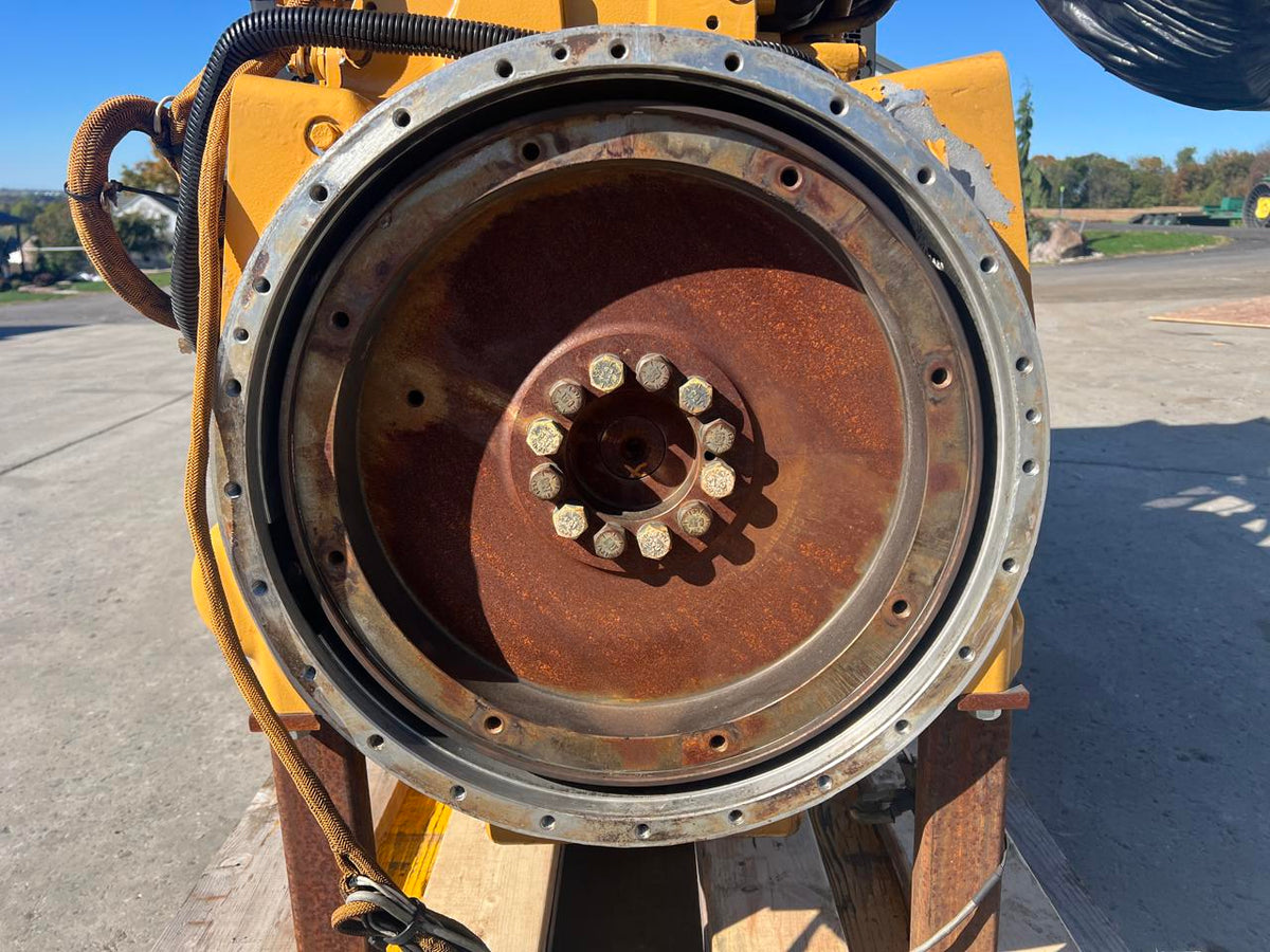 C15 CAT Industrial Powerunit with Radiator Year  2011 5030 Hours 600 HP @ 1800 RPM US EPA Tier 3 Pre  Emission Engine DSLP1308