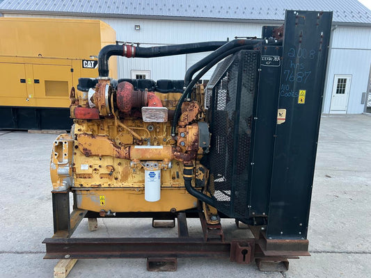 C15 CAT Industrial Engine Power Unit with Radiator 619 HP at 1800 RPM  Year  2008 7687 Hours US EPA Tier 3 Pre Emission Engine DSLP1309