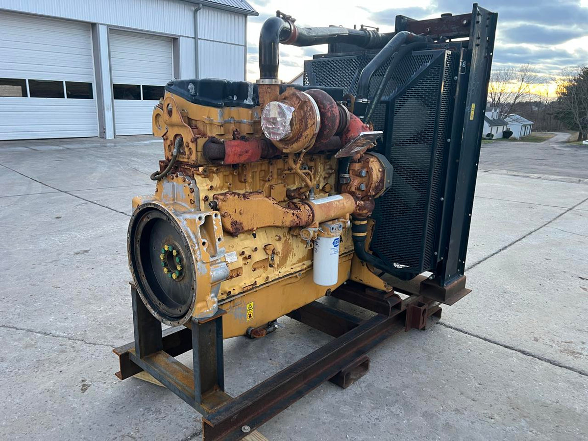 C15 CAT Industrial Engine Power Unit with Radiator 619 HP at 1800 RPM  Year  2008 7687 Hours US EPA Tier 3 Pre Emission Engine DSLP1309