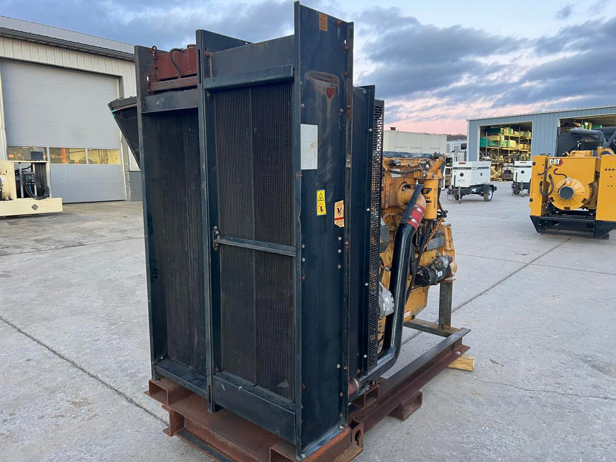 C15 CAT Industrial Engine Power Unit with Radiator 619 HP at 1800 RPM  Year  2008 7687 Hours US EPA Tier 3 Pre Emission Engine DSLP1309