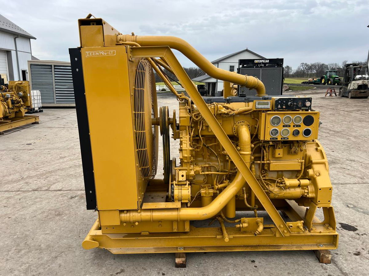 C15 CAT Industrial Engine 14539 Hours Power Unit with Radiator 10 Hours Since In Frame Overhaul US EPA Tier 2 Pre Emission Engine DSLP1311