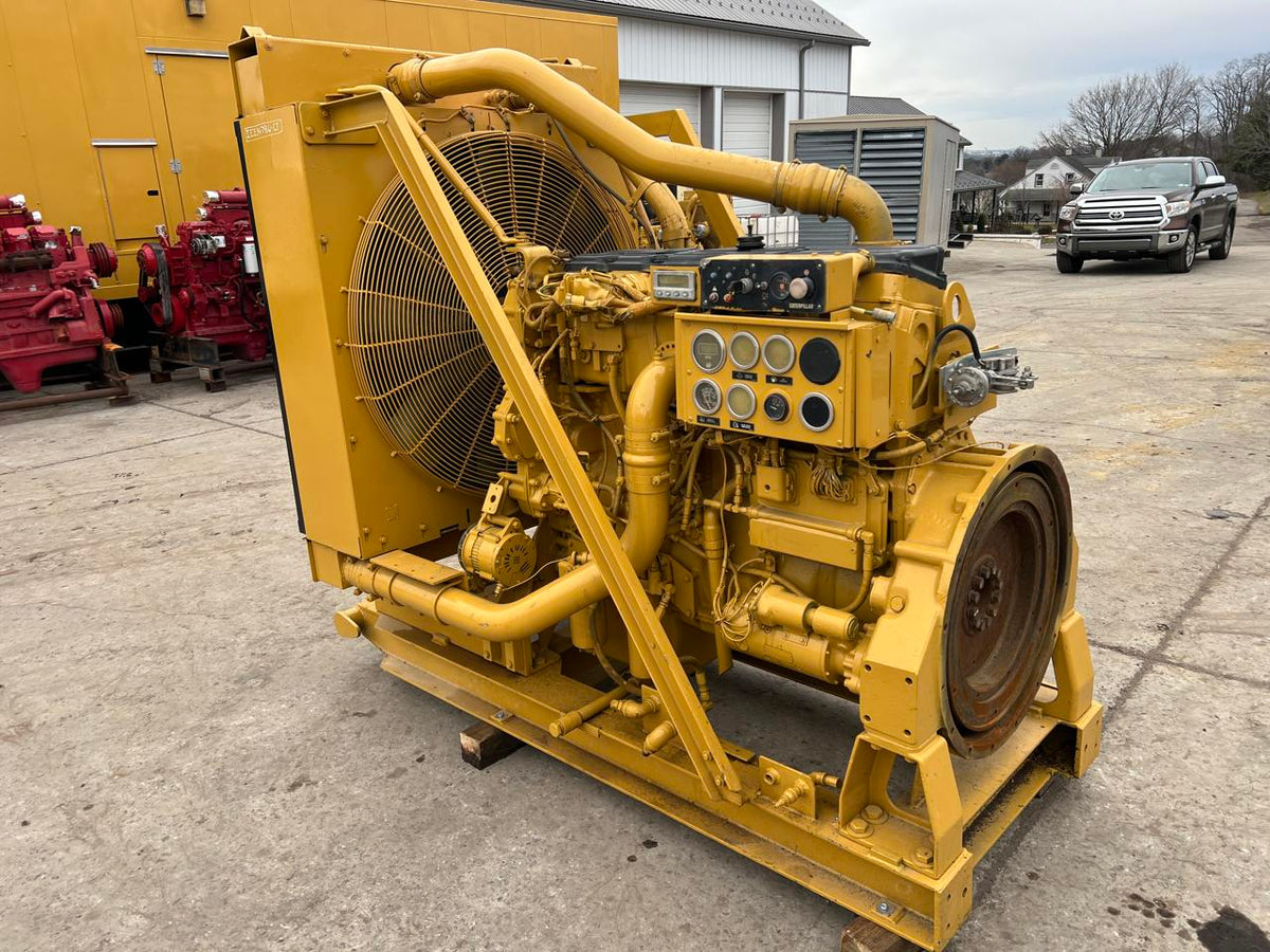 C15 CAT Industrial Engine 14539 Hours Power Unit with Radiator 10 Hours Since In Frame Overhaul US EPA Tier 2 Pre Emission Engine DSLP1311