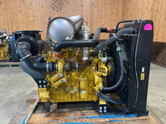 C9.3B CAT Industrial Engine Power Unit with Radiator Year  2016 New Surplus US EPA Tier 4 DSLP1312