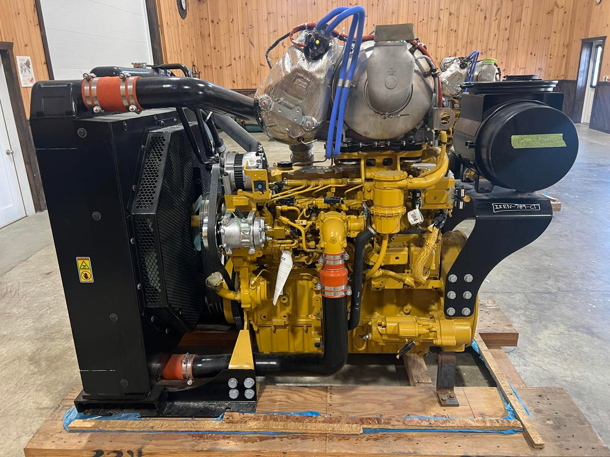 C9.3B CAT Industrial Engine Power Unit with Radiator Year  2016 New Surplus US EPA Tier 4 DSLP1312