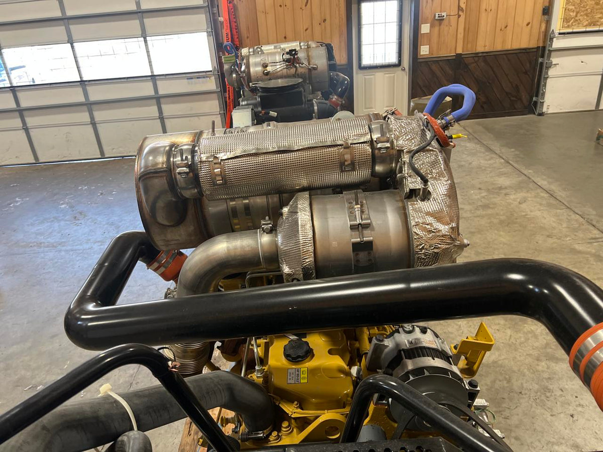 C9.3B CAT Industrial Engine Power Unit with Radiator Year  2016 New Surplus US EPA Tier 4 DSLP1312