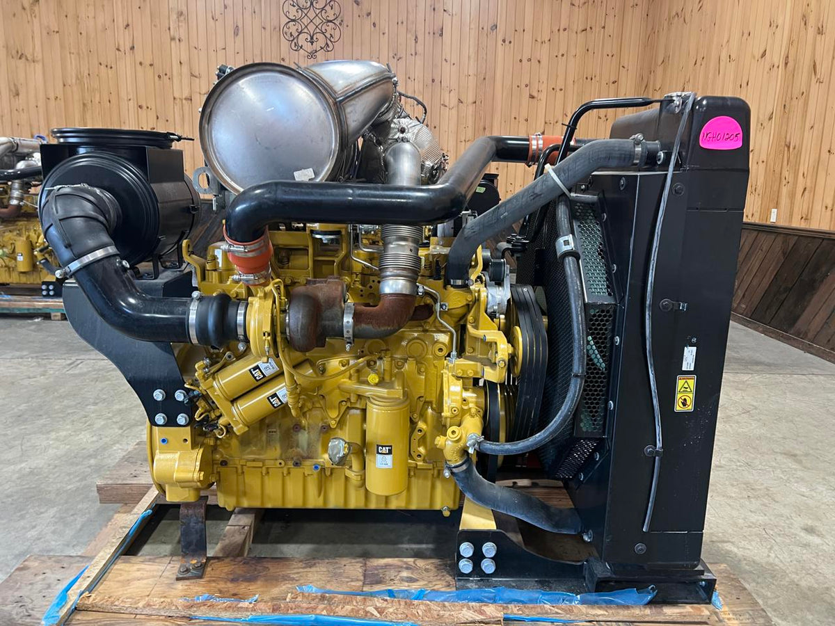 C9.3B CAT Industrial Engine Power Unit with Radiator Year  2016 New Surplus US EPA Tier 4 DSLP1312