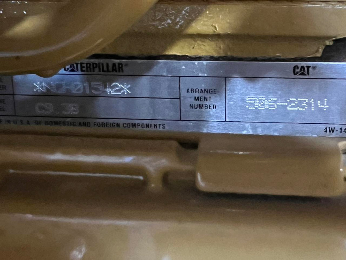 C9.3B CAT Engine Year  2019 Power Unit with Radiator New Surplus US EPA Tier 4 DSLP1277