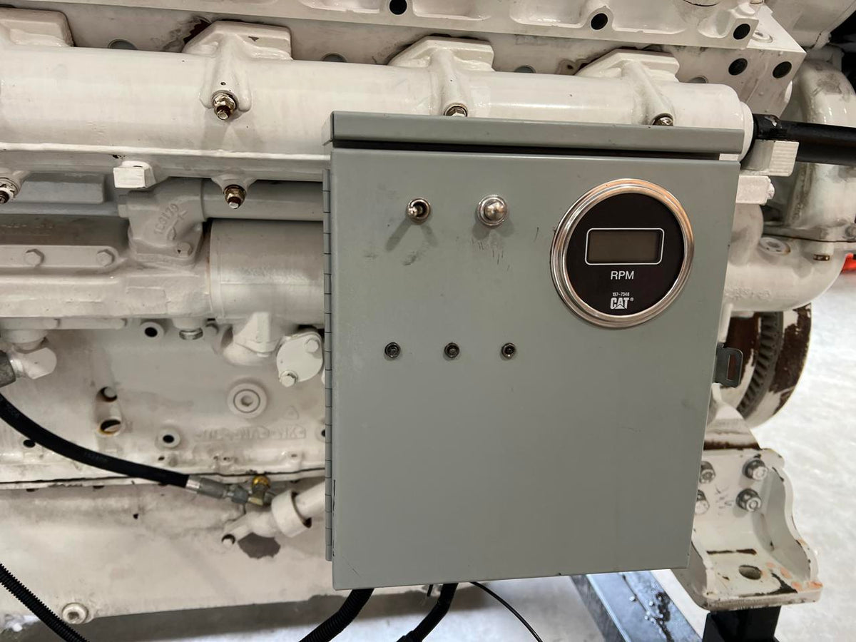 CAT C32 Marine Engine with Heat Exchanger and Sea Water Pump 1800 HP YEAR  2007 DSLP1315