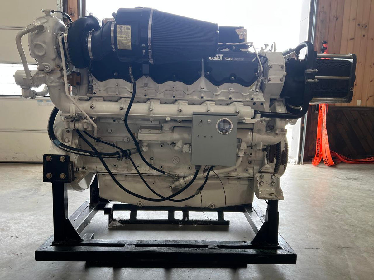 CAT C32 Marine Engine with Heat Exchanger and Sea Water Pump 1800 HP YEAR  2007 DSLP1315
