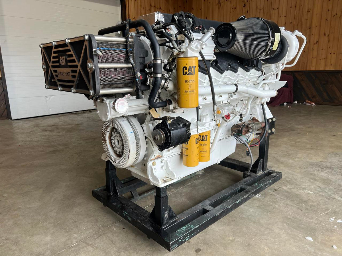 CAT C32 Marine Engine with Heat Exchanger and Sea Water Pump 1800 HP YEAR  2007 DSLP1315