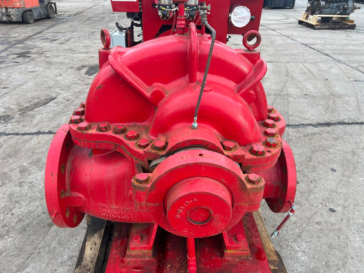 QSM11 Cummins Fire Pump System with Heat Exchanger Cooling System, Year 2006