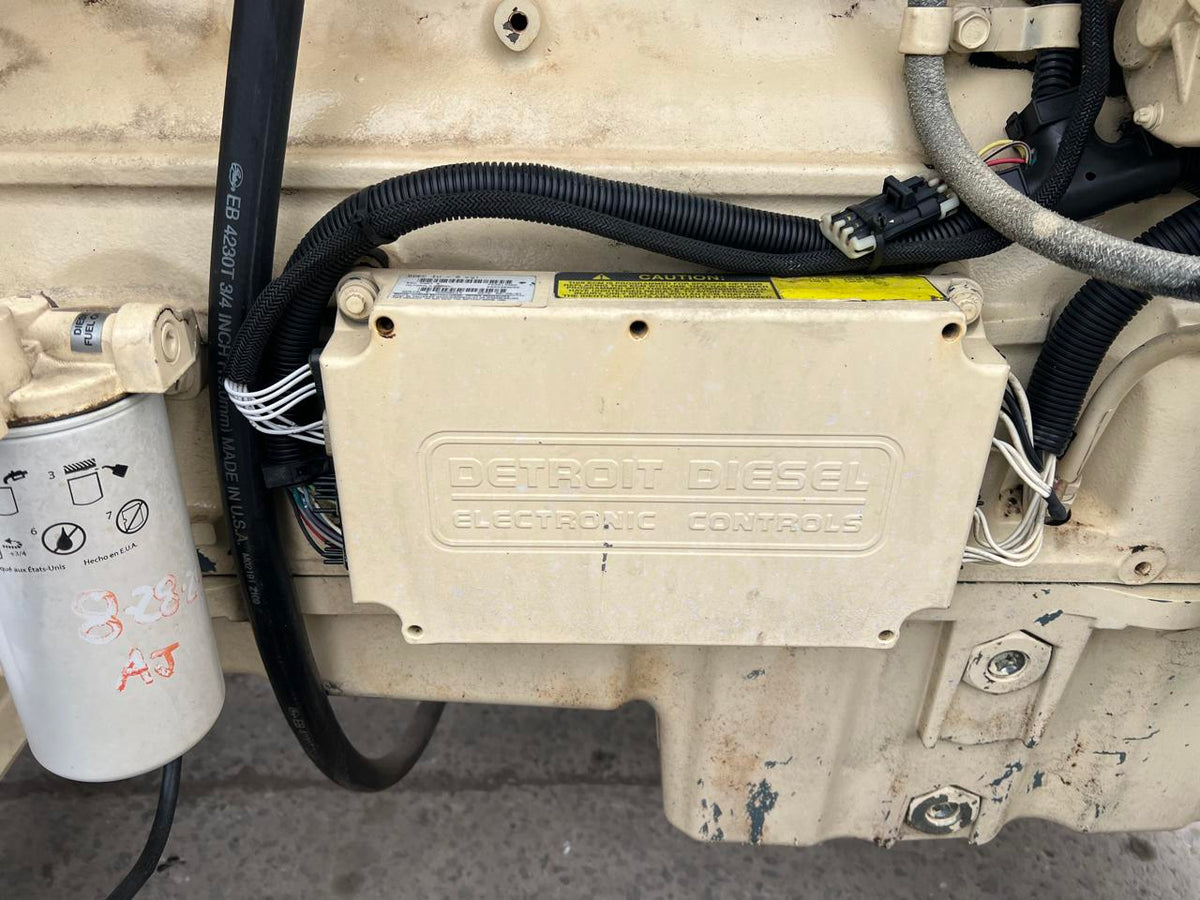 635 HP Series 60, 14 Liter Detroit Diesel Engine, Year – 2001, Power Unit with Radiator, 675 Hours