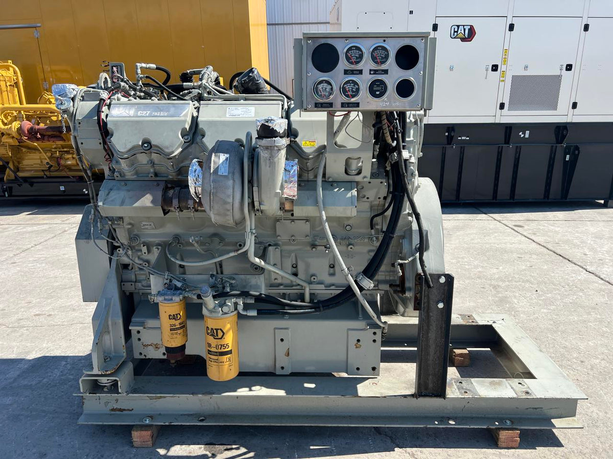 C27 Caterpillar 1000 to 1150 HP Industrial Engine Year  2010 424 Hours Pre Emission Engine for Export Only. DSLP1324