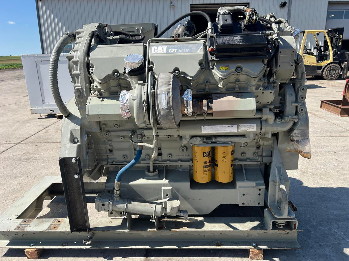 C27 Caterpillar 1000 to 1150 HP Industrial Engine Year  2010 424 Hours Pre Emission Engine for Export Only. DSLP1324