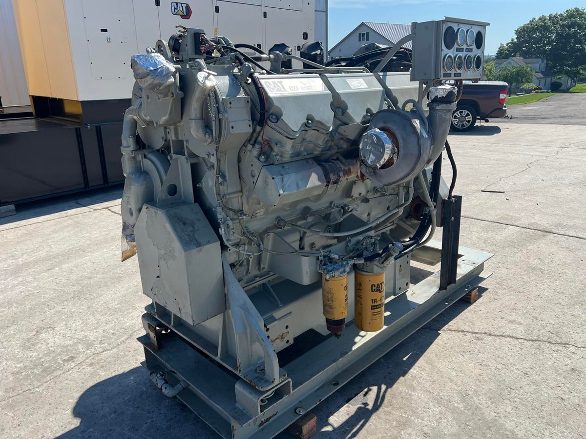 C27 Caterpillar 1000 to 1150 HP Industrial Engine Year  2010 424 Hours Pre Emission Engine for Export Only. DSLP1324