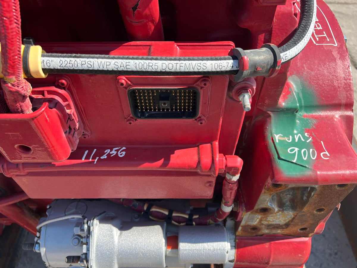 C18 Caterpillar 630 HP Diesel Industrial Engine Year  2014 US EPA Tier 3 Pre Emission DSLP1326