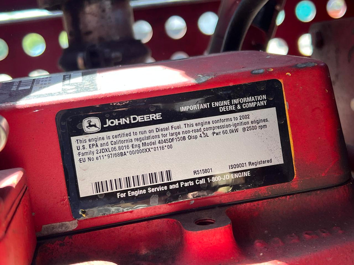 4.5 Liter John Deere 80 HP Powerunit with Controls