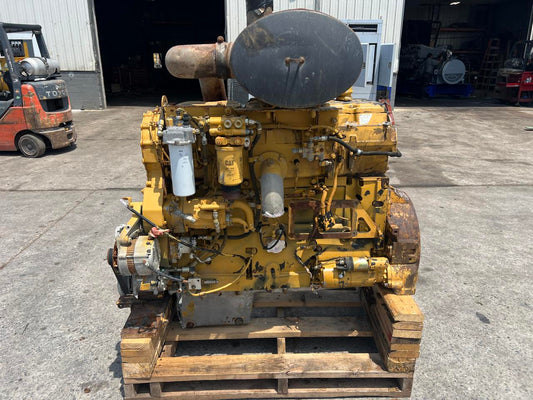 C15 CAT Good Running Engine Take out of 740 Head Truck DSLP1330