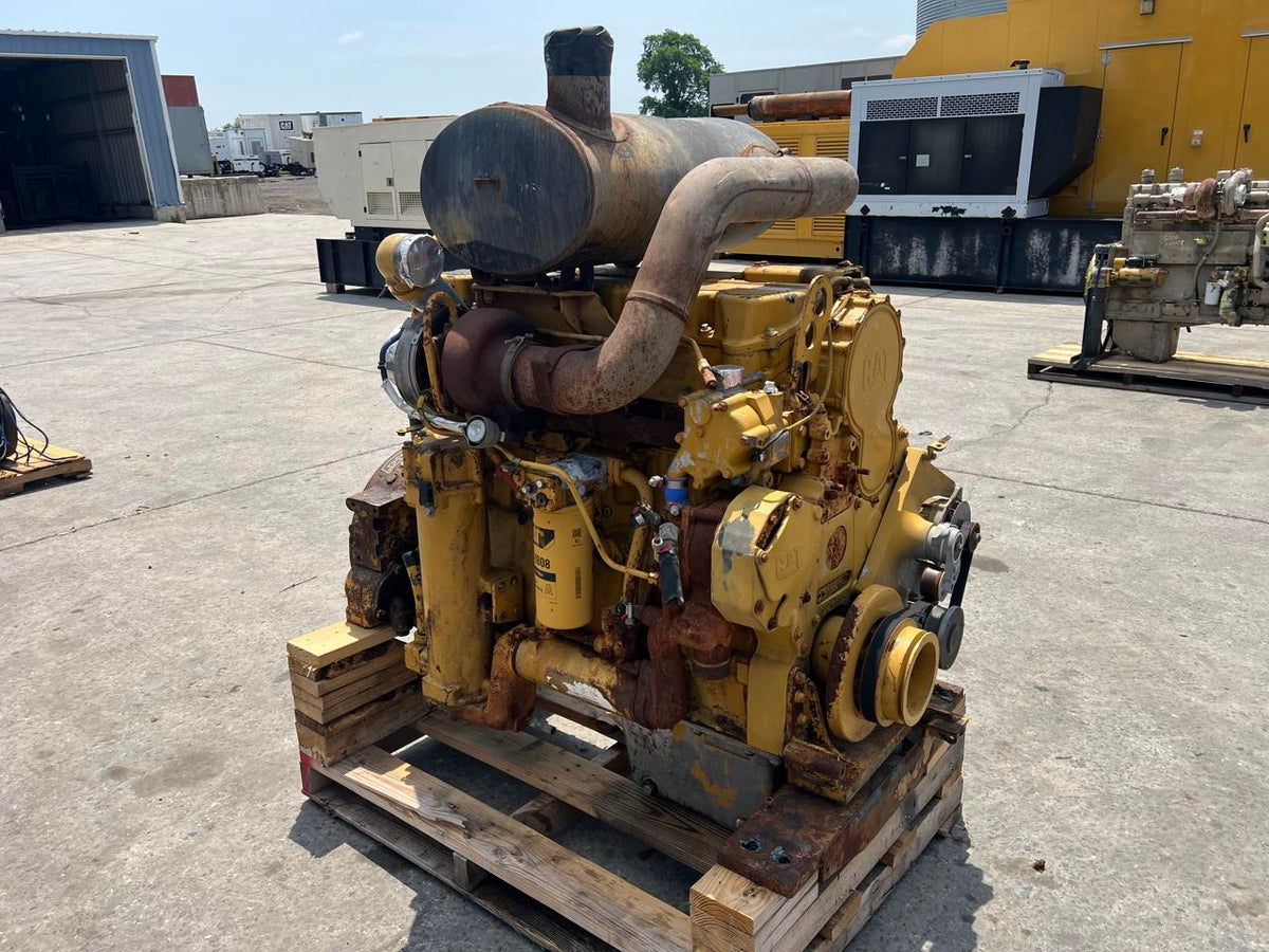 C15 CAT Good Running Engine Take out of 740 Head Truck DSLP1330