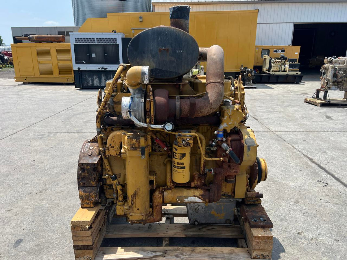 C15 CAT Good Running Engine Take out of 740 Head Truck DSLP1330