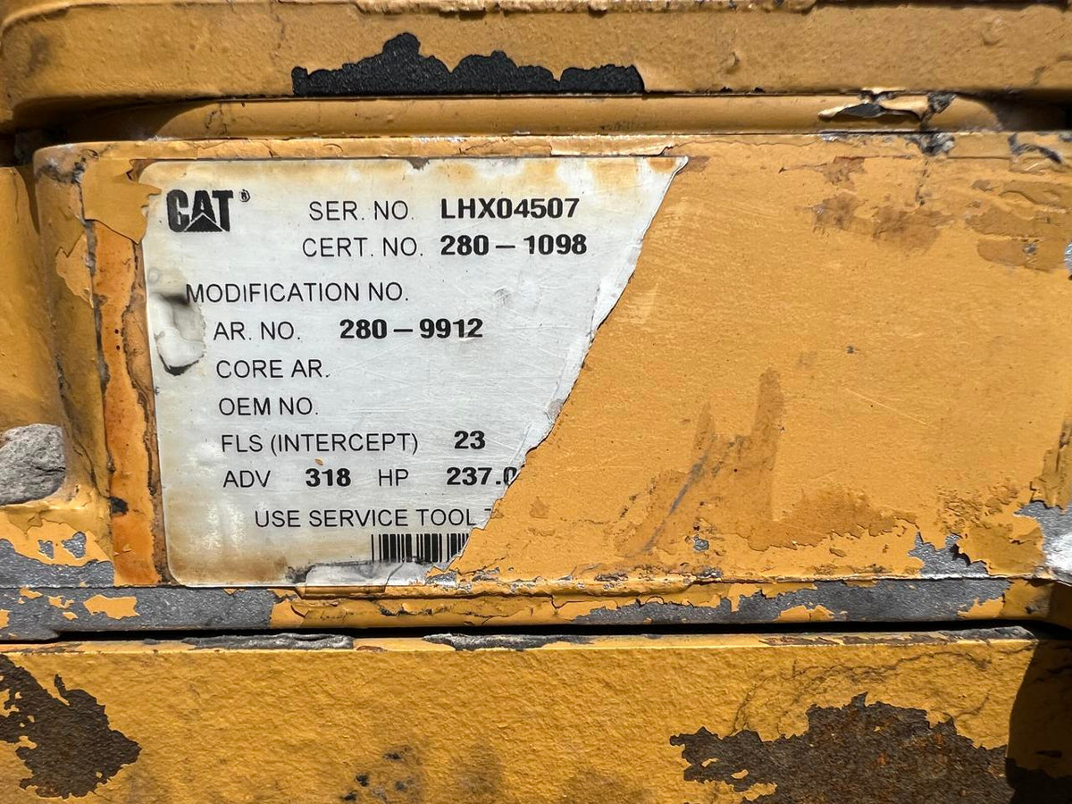 C15 CAT Good Running Engine Take out of 740 Head Truck DSLP1330