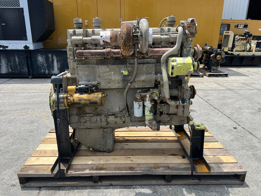 KT19 Cummins Engine Take Out of R35 Haul Truck Low Hour Reman DSLP1331