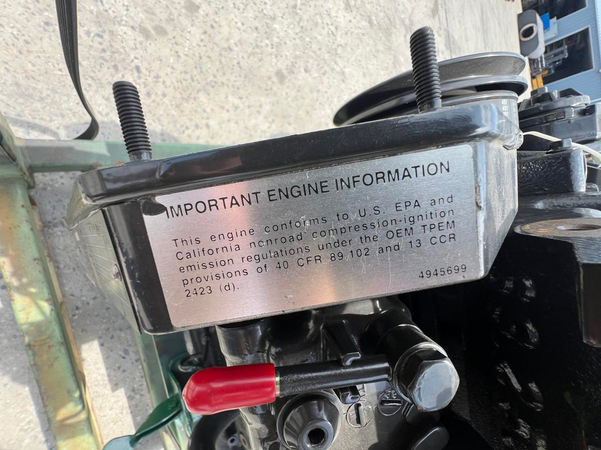 4B 4.5 Liter Cummins New Industrial Engine Mechanical Fuel Systems