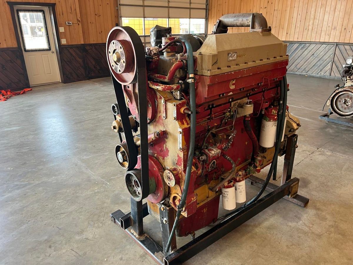 KTA 19 Cummins Industrial Engine out of Tub Grinder 600 HP DSLP1335