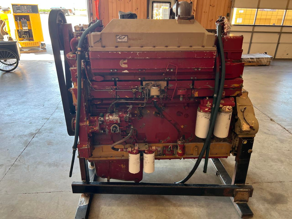 KTA 19 Cummins Industrial Engine out of Tub Grinder 600 HP DSLP1335