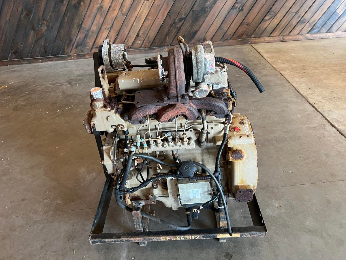 4.5 Liter John Deere Engine Take Out of Generator, 8000 Hours, Common Rail Tier 3