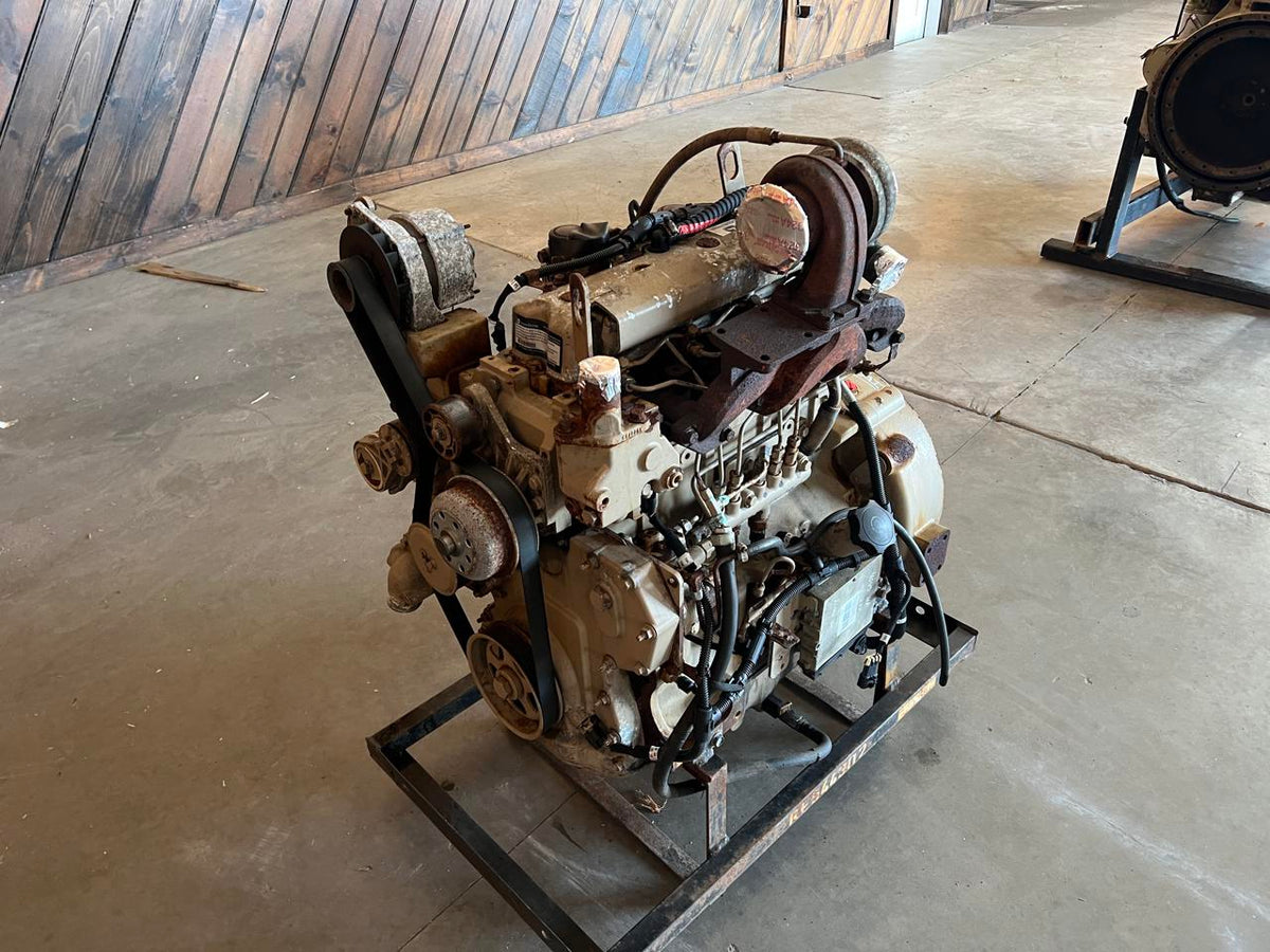 4.5 Liter John Deere Engine Take Out of Generator, 8000 Hours, Common Rail Tier 3