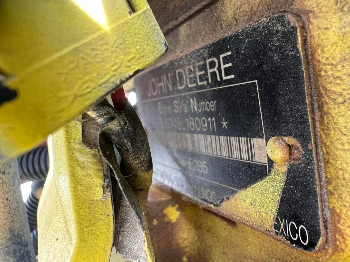 4.5 Liter John Deere Engine, Power Unit with Radiator and Air Cleaner, Year -2011, 18000 Hours