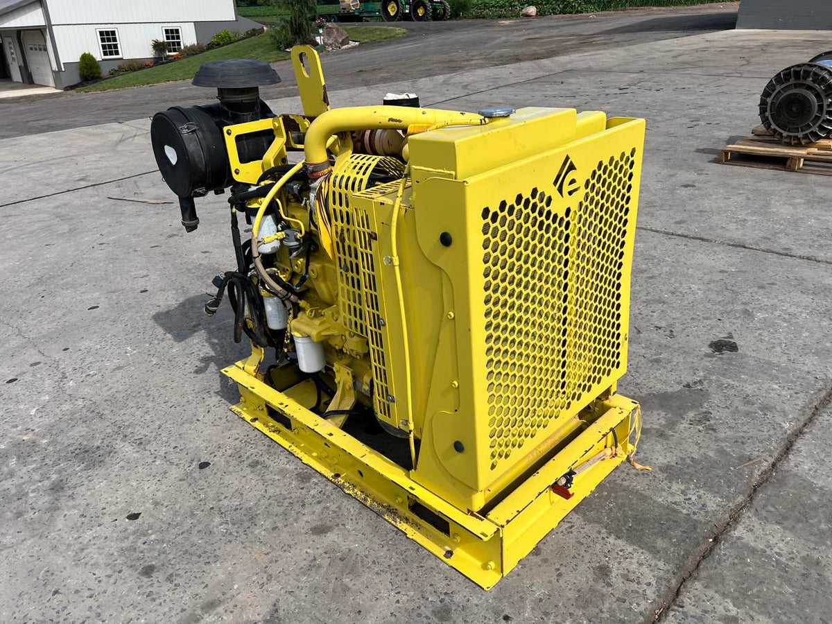 4.5 Liter John Deere Engine, Power Unit with Radiator and Air Cleaner, Year -2011, 18000 Hours