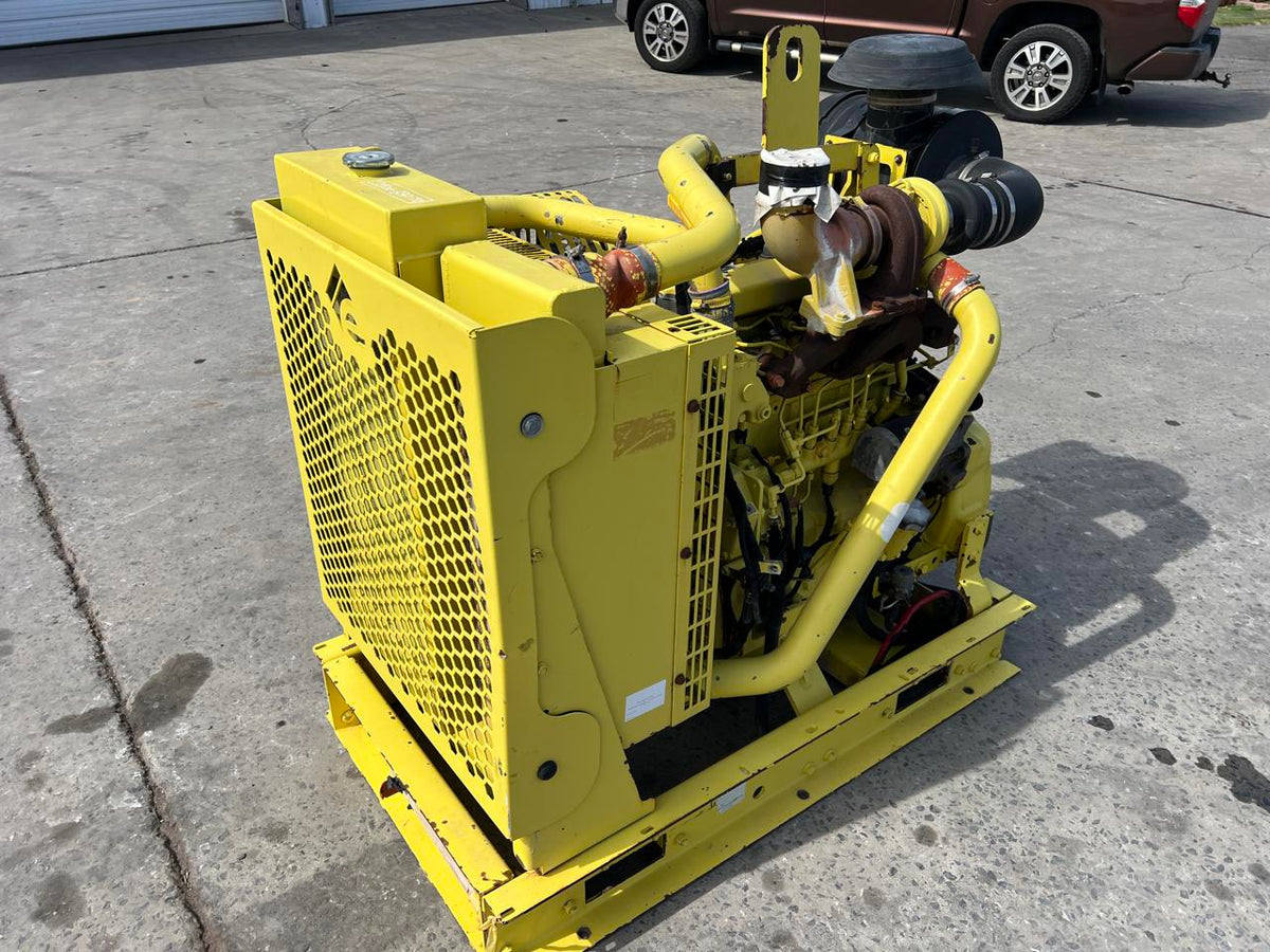 4.5 Liter John Deere Engine, Power Unit with Radiator and Air Cleaner, Year -2011, 18000 Hours