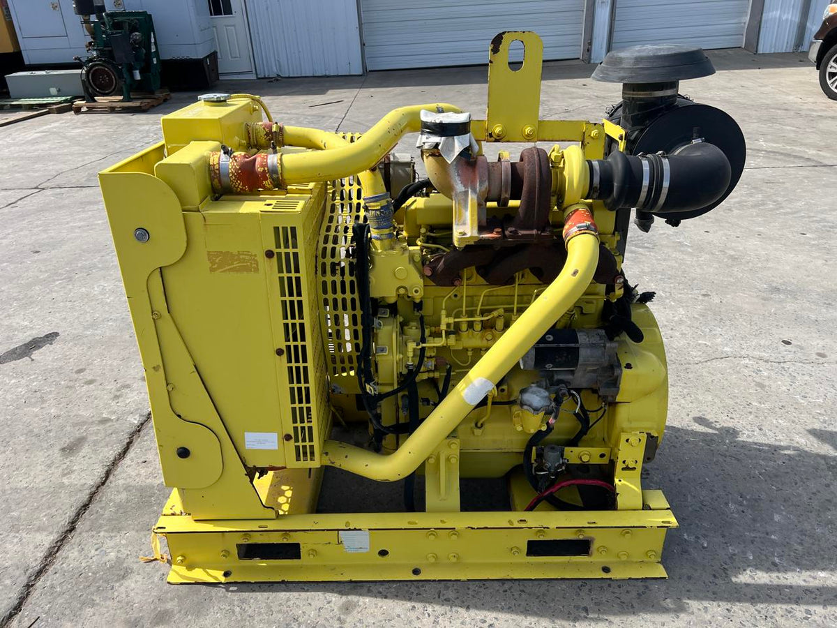 4.5 Liter John Deere Engine, Power Unit with Radiator and Air Cleaner, Year -2011, 18000 Hours