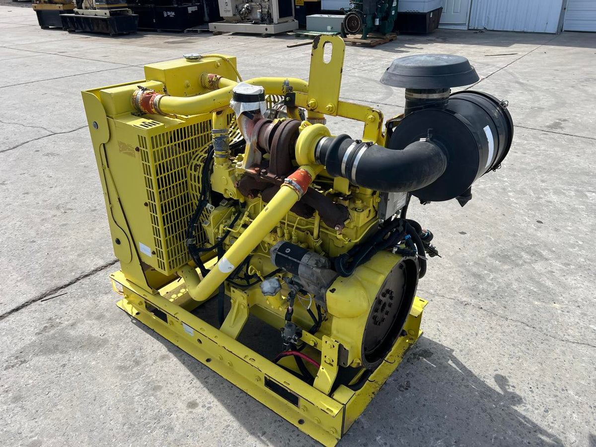 4.5 Liter John Deere Engine, Power Unit with Radiator and Air Cleaner, Year -2011, 18000 Hours